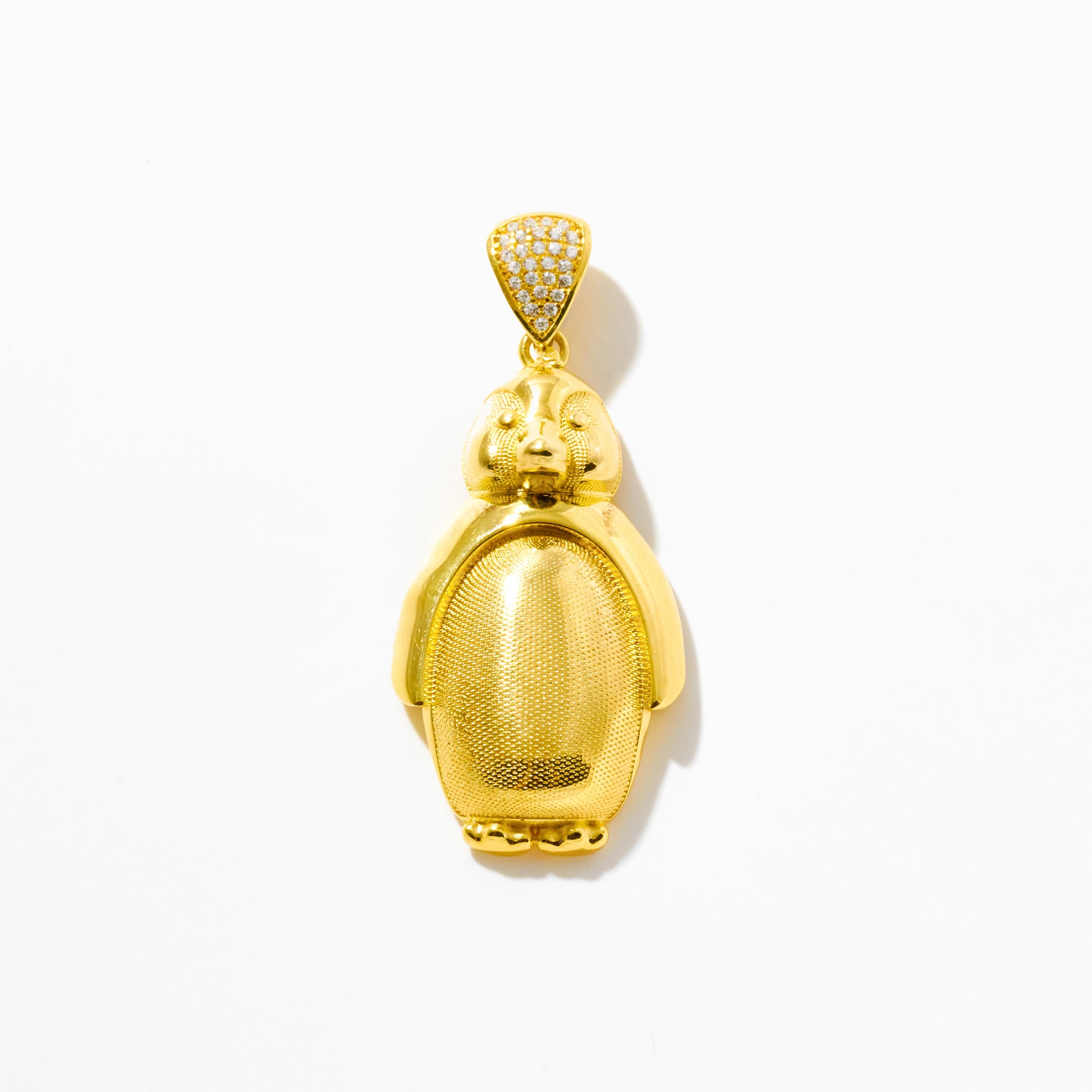 Penguin Pendant in 18k Gold Vermeil