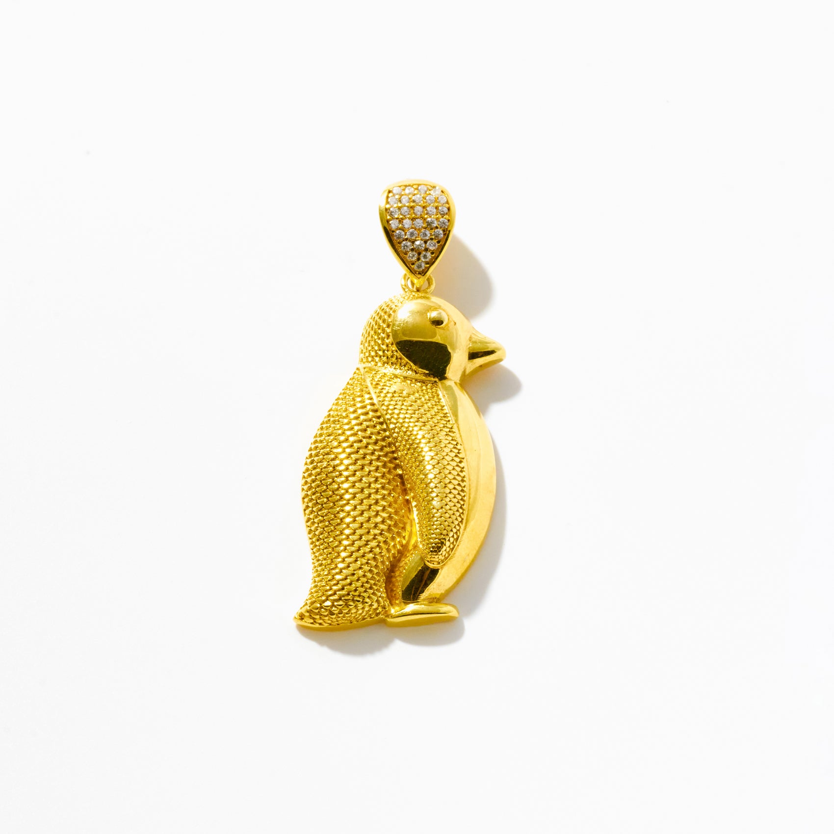 Penguin Pendant in 18k Gold Vermeil
