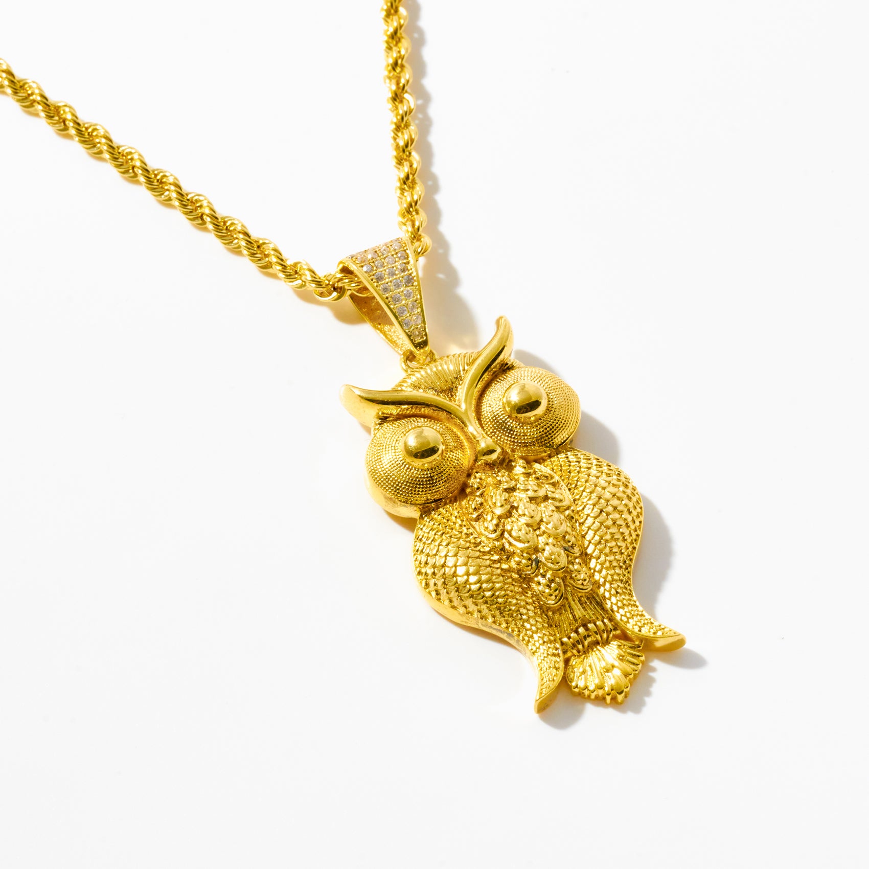 Wisdom Owl Necklace Pendant